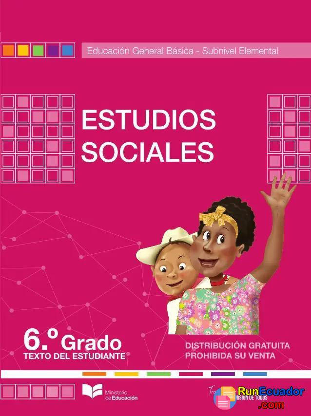 ▶ Libro de estudios sociales de sexto grado de EGB resuelto