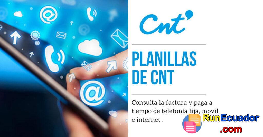 ▷ Consultar Planilla Telefónica CNT