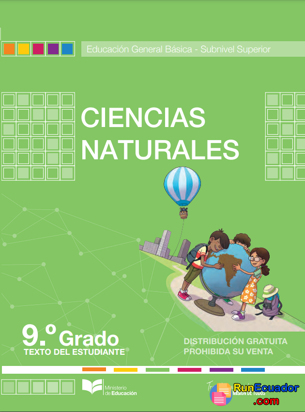 ▶ Libro de ciencias naturales de noveno grado de EGB resuelto