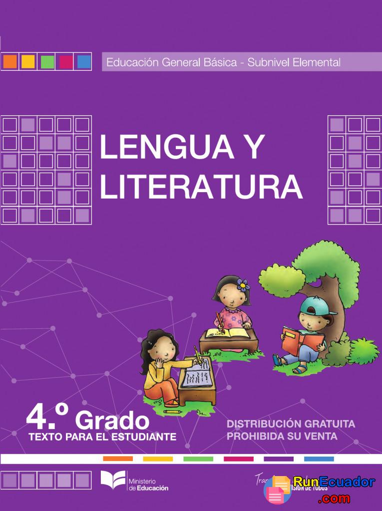 ▶ Libro de lengua y literatura de cuarto grado de EGB resuelto