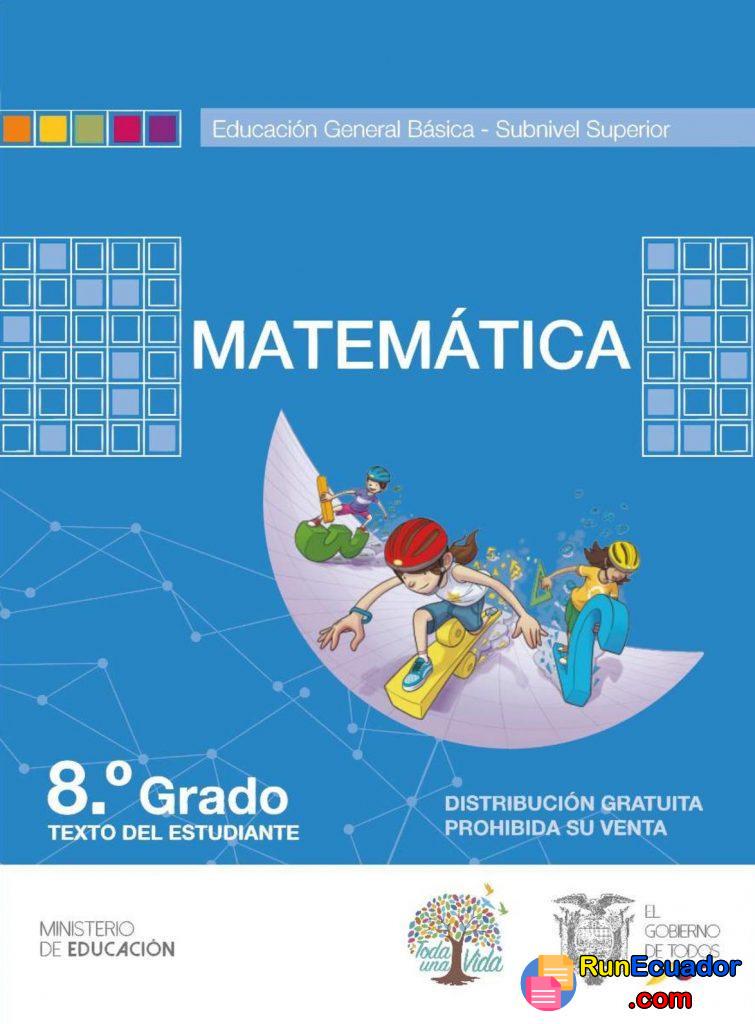 ▶ Libro de matemáticas de octavo grado de EGB resuelto